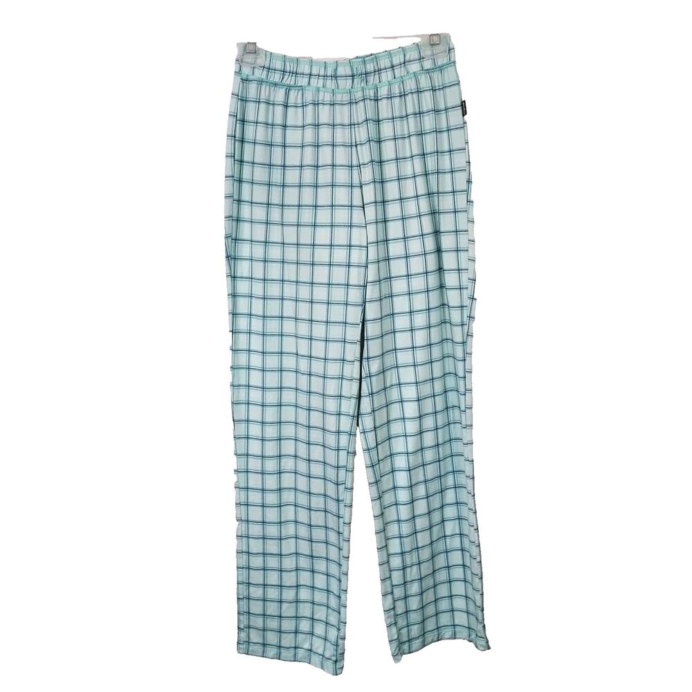 Eddie Bauer Cozy Lounge Pajama Set Sleepwear Plaid Top w Pants Comfy Soft Size S
